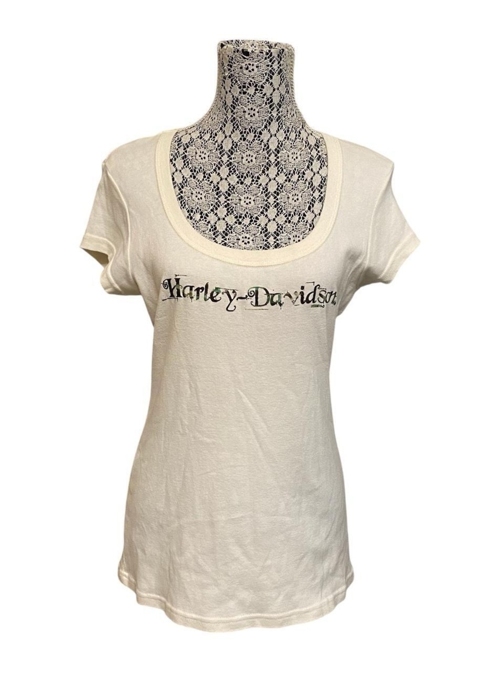 Harley Davidson 2008 Cream Camo T-shirt